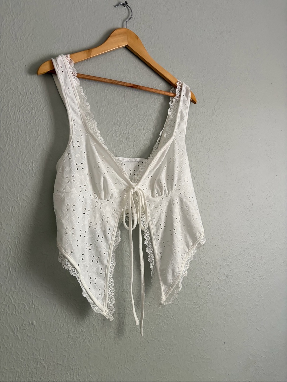 Eyelet Lace Top - Picture 2 of 4